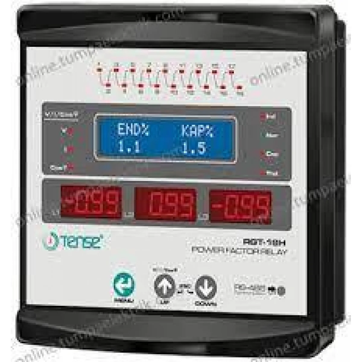 RGT-18E-1 Tense RGT-18E LCD Ekran Trifaze Reaktif Güç Kontrol Rölesi