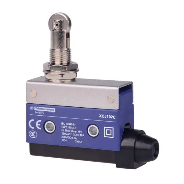 Telemecanique Sensors XCJ102C Çelik Makaralı Yatay Pimli Limit Switch
