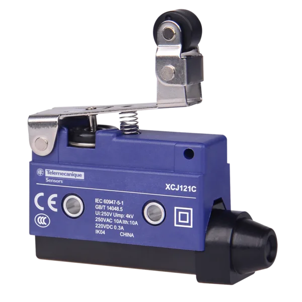 Telemecanique Sensors XCJ121C Tek Taraflı Makaralı Kısa Kollu Limit Switch