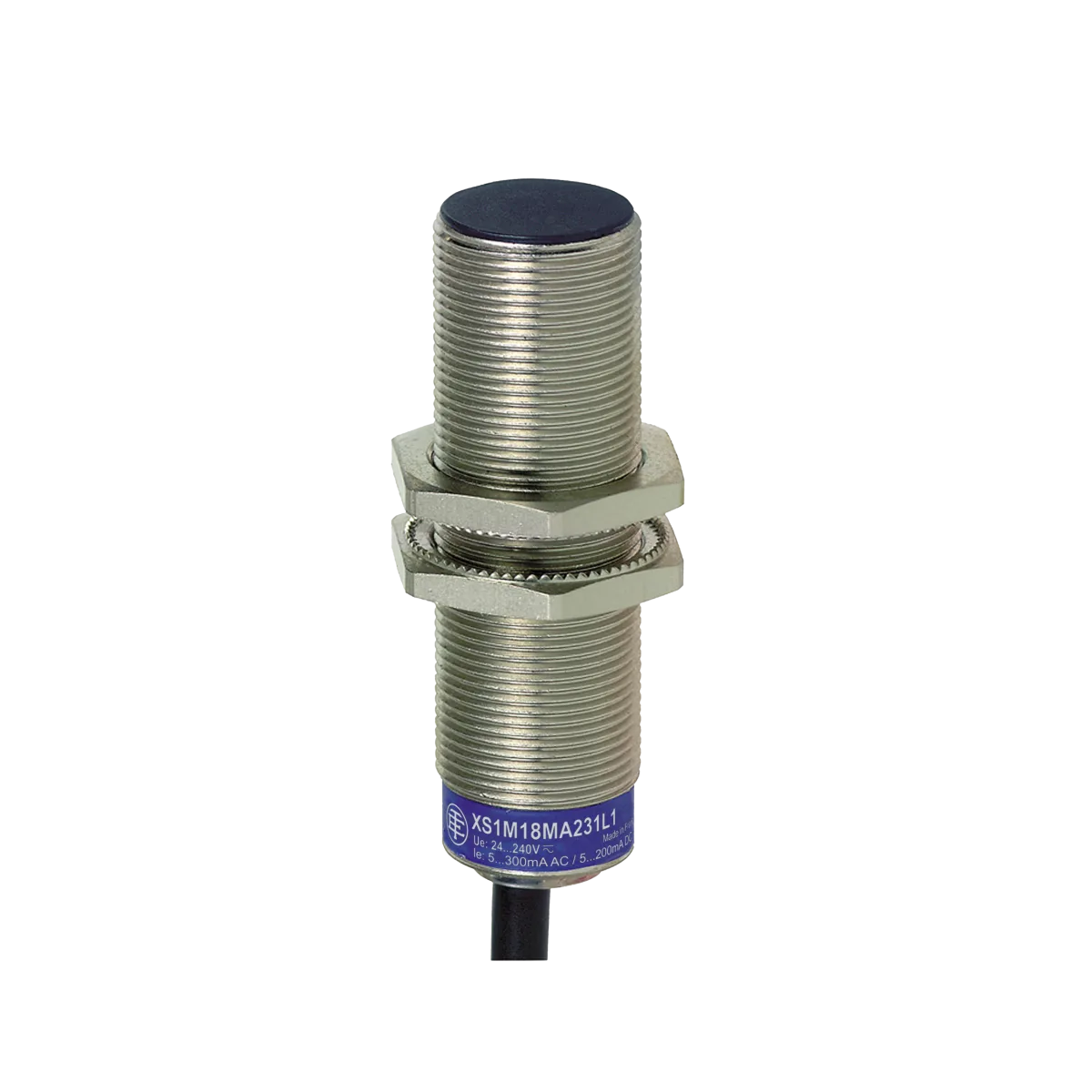 XS1M18AB120 Telemecanique SENSORS XS1-M18AB120 12/24VDC 2M Kablolu M18 Endüktif Sensör