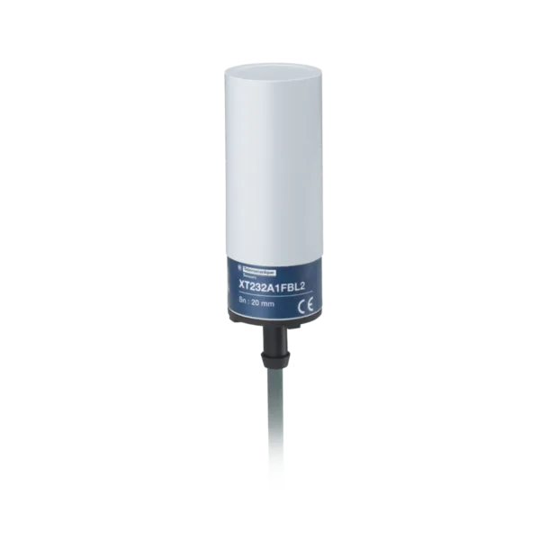 Telemecanique SENSORS XT232A1FBL2 XT1 SN20MM 2M Kablolu Silindir Plastik Kapasitif Sensör