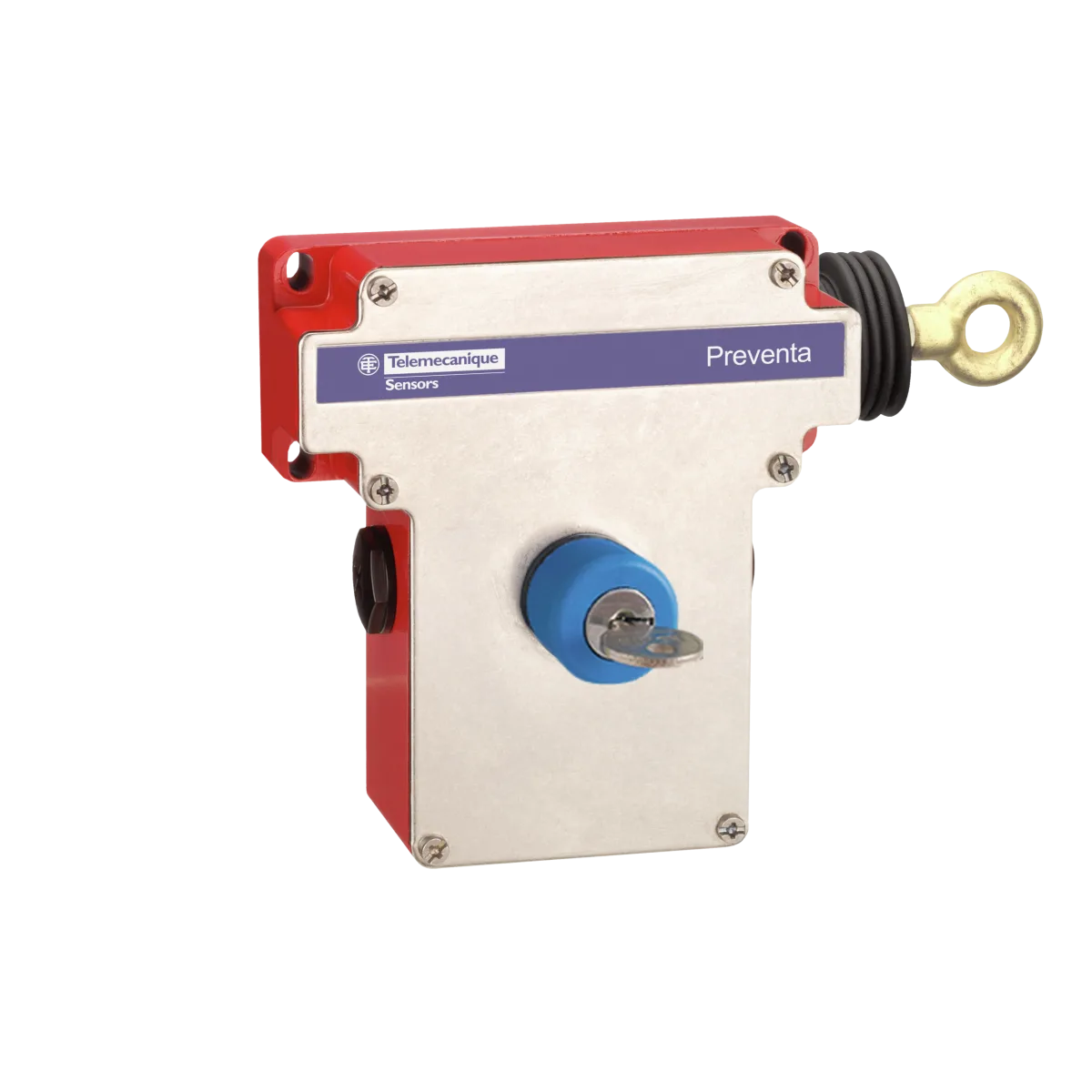 XY2CE1A450 Telemecanique Sensors XY2CE1A450 Xy2Ce 1NK+1NA RH Yönlü Anahtarlı Acil Stoplu İpli Çekme Anahtarı