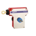 Telemecanique Sensors XY2CE2A450 Xy2Ce 1NK+1NA Sol Yönlü Anahtarlı Mandallı Acil Stoplu İpli Çekme Anahtarı