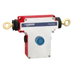 Telemecanique Sensors XY2CEDA290 Xy2Ceda 2x1NK+1NA Çift Yönlü Butonlu Mandallı Acil Stoplu İpli Çekme Anahtarı