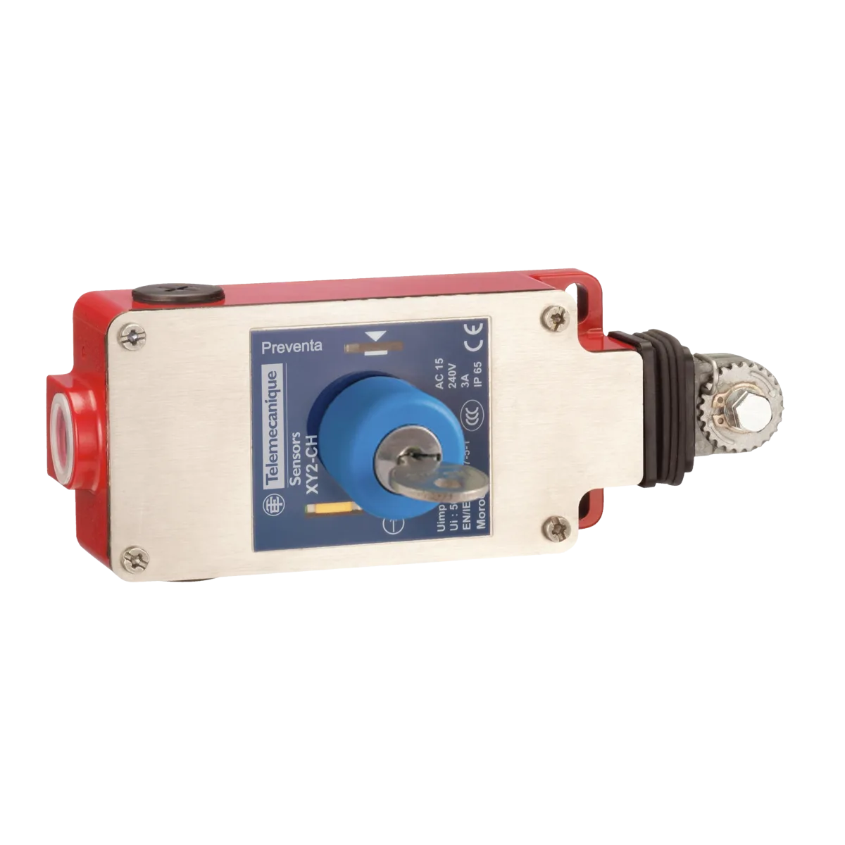 XY2CH13450 Telemecanique Sensors XY2CH13450 Xy2Ch 1NK+1NA Anahtarlı Mandallı Acil Stoplu İpli Çekme Anahtarı