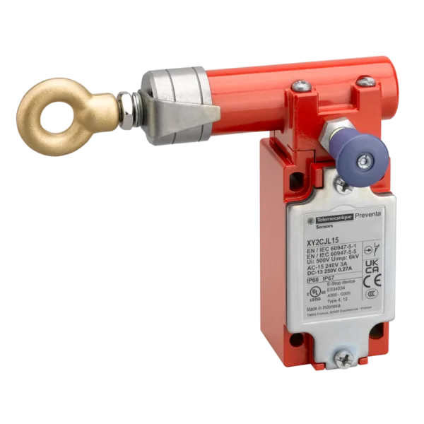 Telemecanique Sensors XY2CJL15 30m 1NK+1NA Sol Yönlü İpli Çekme Anahtarı