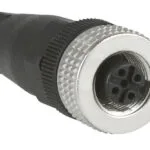 Telemecanique SENSORS XZ-CC12FDM40B M12 4 Pinli Düz Konnektör