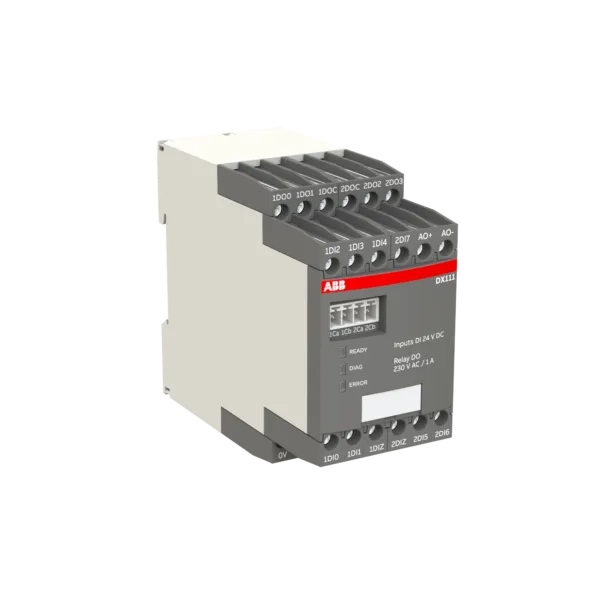 ABB 1SAJ611000R0102 DX111.0 UMC100 için Giriş Çıkış Modülü