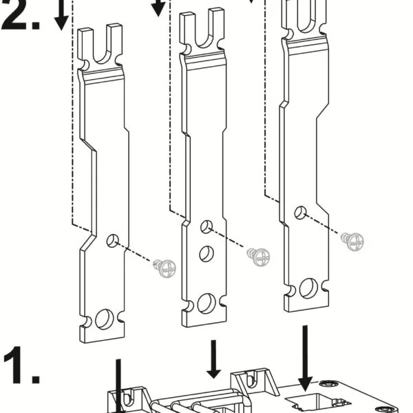 ABB 1SAX801902R1011 - DT800/AF750-S Mounting Kit Short