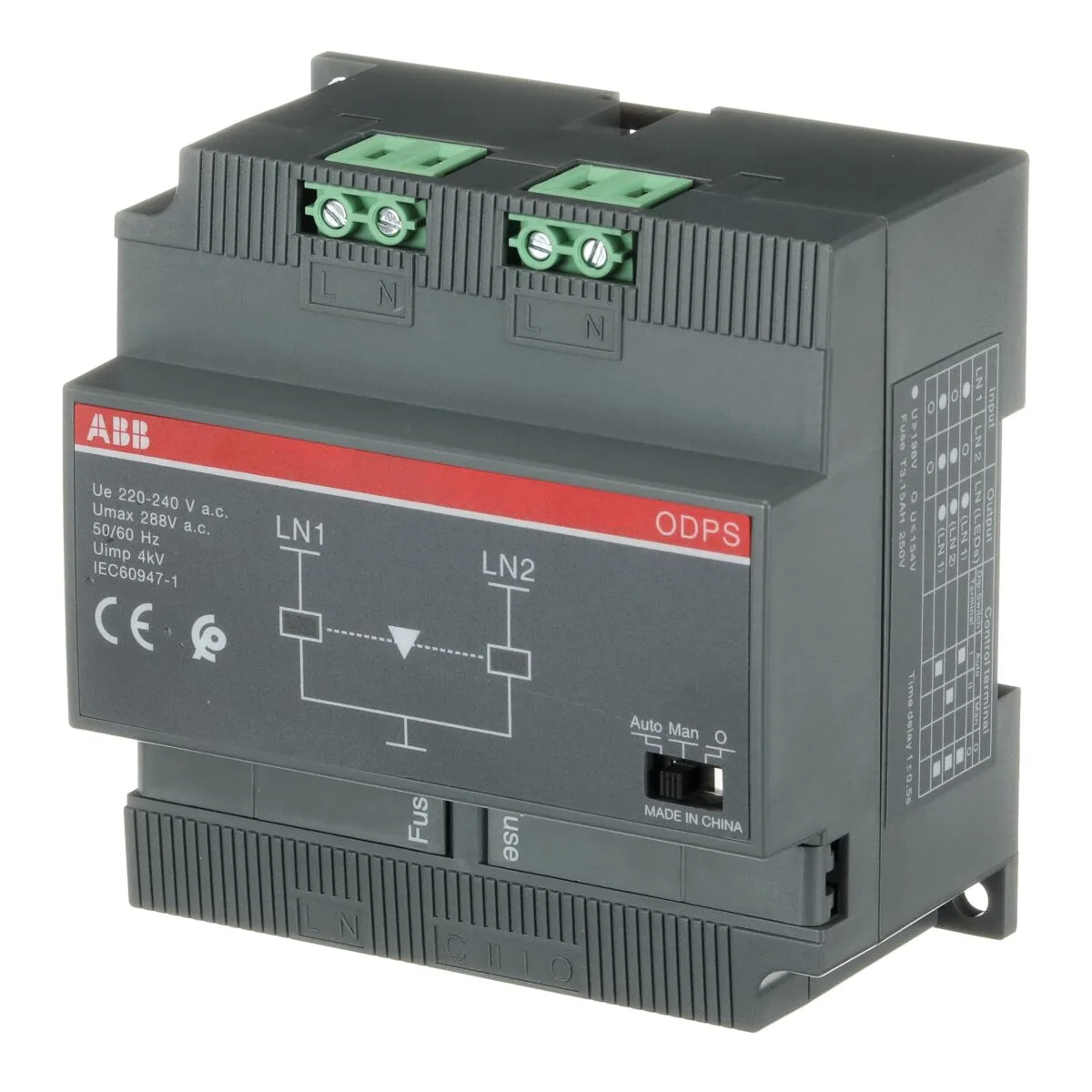 ABB ODPS230 Çift Güç Kaynağı Besleme Ünitesi - Görsel 3