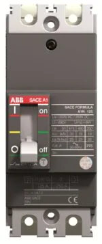 ABB Formula A1N 125 100 Amper 2 Kutuplu Kompakt Şalter - Görsel 2