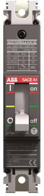 ABB Formula A1N 125 20 Amper 1 Kutuplu Kompakt Şalter - Görsel 2