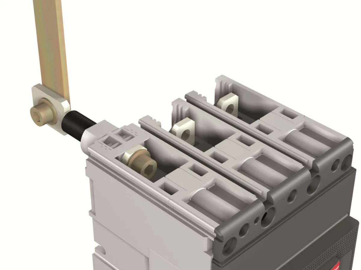 ABB XT3 3 Kutuplu Arka Terminal Kiti (R - 3 Parça) - Görsel 3