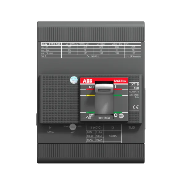 ABB 1SDA067463R1 - XT1H 160 TMD 125-1250 4P F F Inn=100%