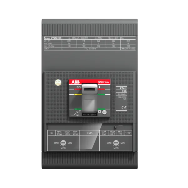 ABB 1SDA068310R1 - XT4S 250 Tma 200-2000 3P F F