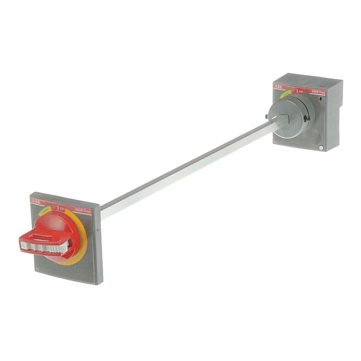 ABB RHE_EM XT2-XT4 Çekmeceli Tip Uzatmalı Acil Durum Döner Kurma Kolu (Sarı/Kırmızı) - Görsel 2