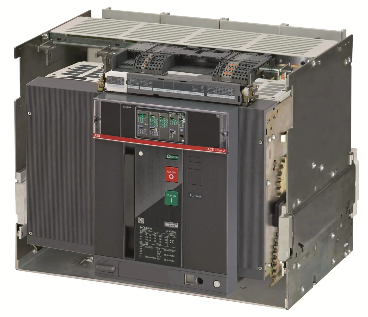 ABB Emax2 E4.2V 4000A 4 Kutuplu Çekmeceli Tip Hareketli Parça (Ekip Dip LI) - Görsel 2
