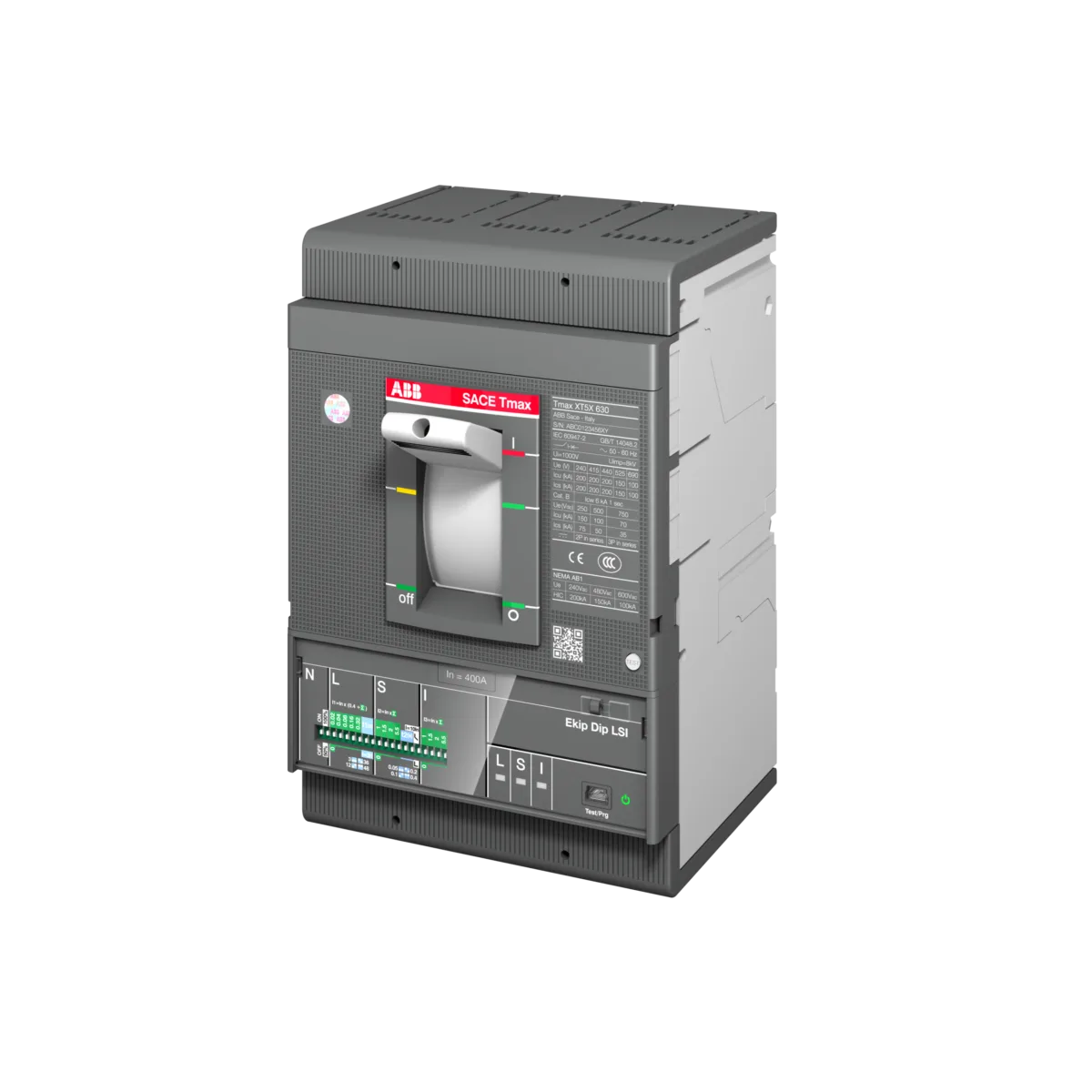 ABB XT5N 400 320 Amper 3 Kutuplu Elektronik (Ekip Dip LS/I) Kompakt Şalter - Görsel 2