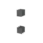 ABB PB 100mm Yüksek Faz Ayırıcı Bariyer XT5 4P (6 Adet) - Görsel 2