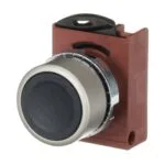 ABB P9MPNNG Siyah Düz Yaylı Metal Buton Kafası - Görsel 4