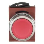 ABB P9MPNRG Kırmızı Düz Yaylı Metal Buton Kafası - Görsel 5