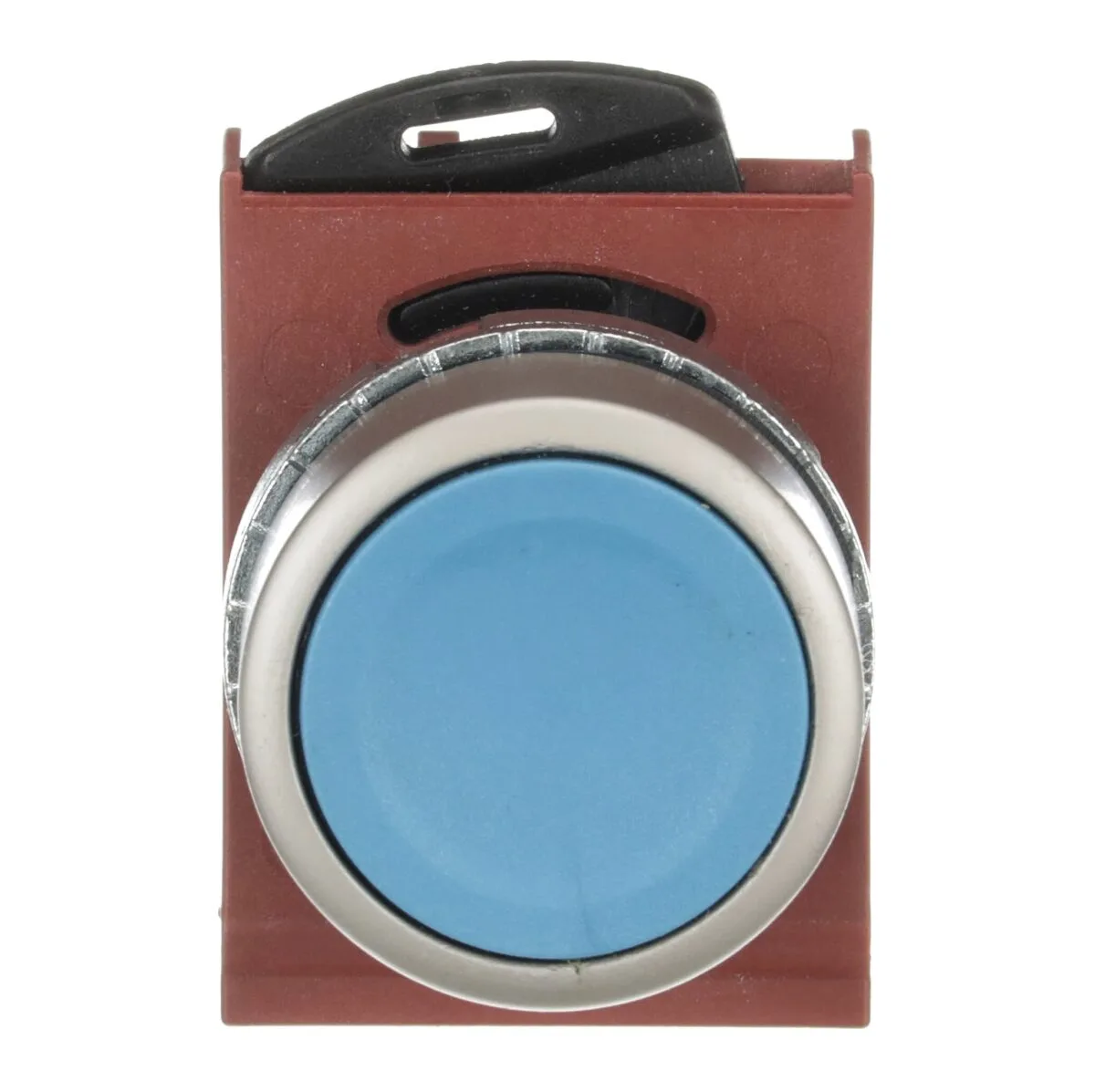 ABB P9MPNLG Mavi Düz Yaylı Metal Buton Kafası - Görsel 5