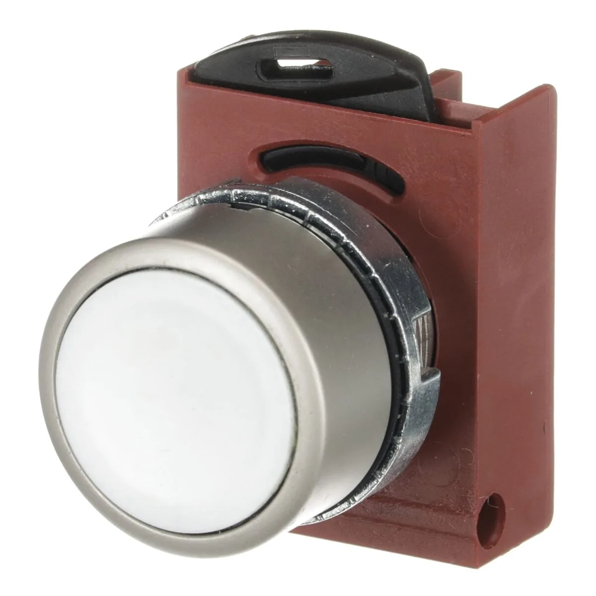 ABB P9MPNBG Beyaz Düz Yaylı Metal Buton Kafası - Görsel 4