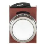 ABB P9MPNBG Beyaz Düz Yaylı Metal Buton Kafası - Görsel 5