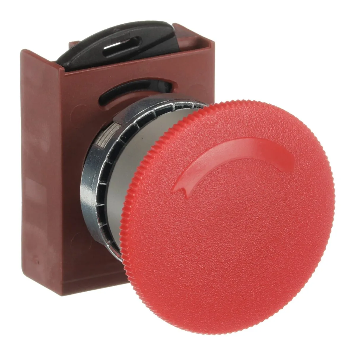 ABB P9MER4RN Kırmızı Acil Stop Butonu (40mm - Çevir Çek) - Görsel 2