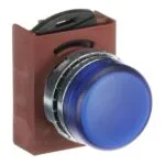 ABB P9MLLD Mavi Sinyal Lambası Kafası (Metal Seri) - Görsel 2