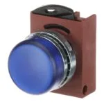 ABB P9MLLD Mavi Sinyal Lambası Kafası (Metal Seri) - Görsel 4