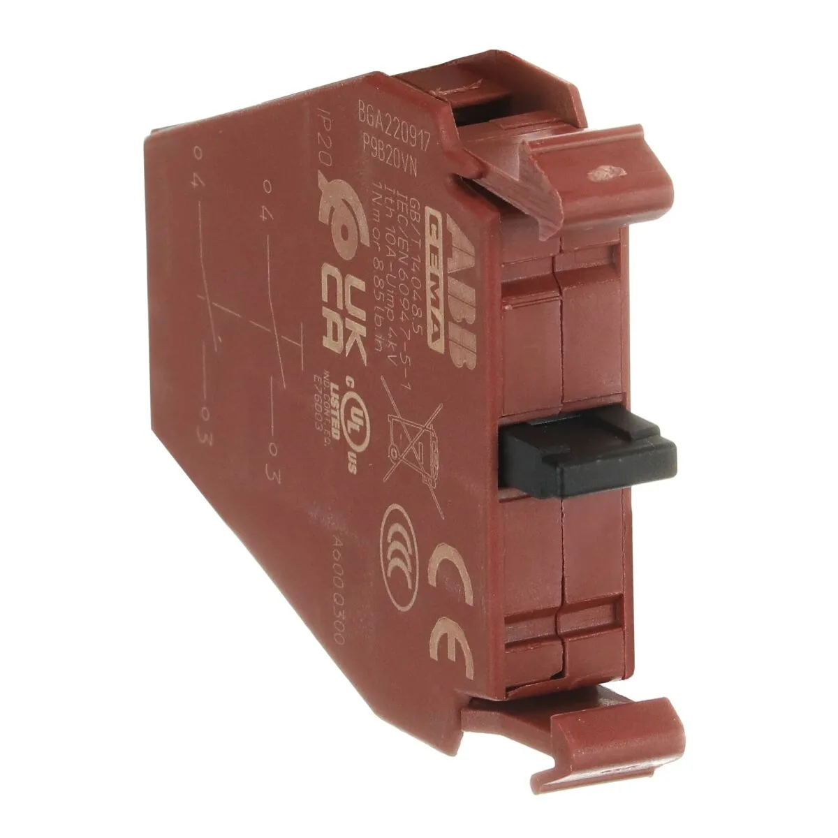 ABB P9B20VN Kontak Bloğu (2NO) - Görsel 4