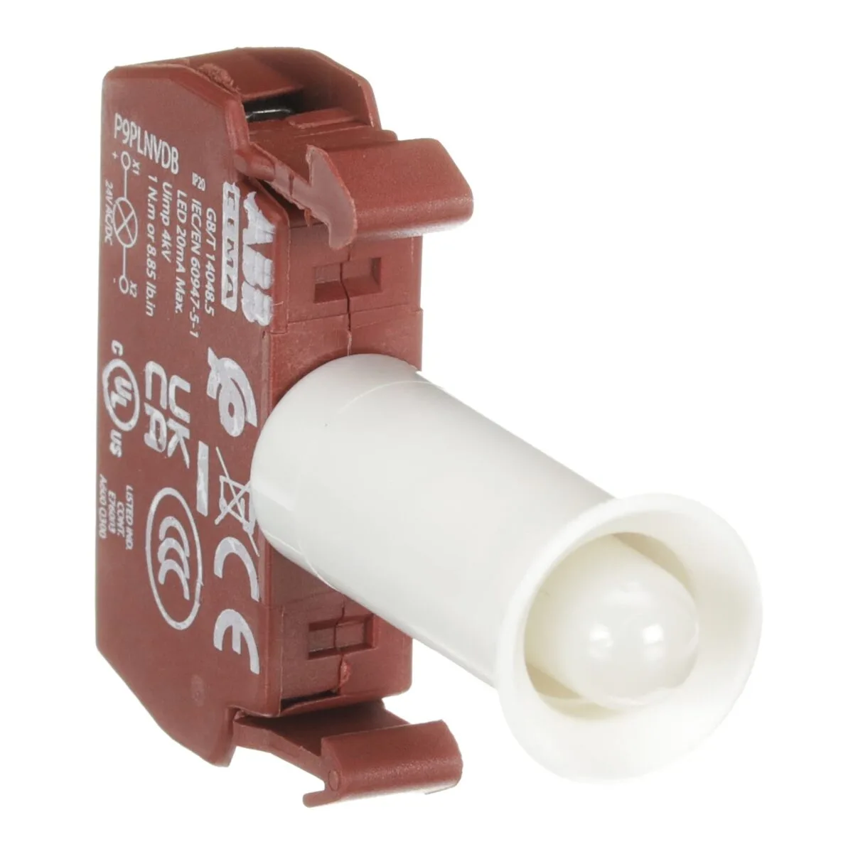 ABB P9PLNVDB Beyaz LED Blok (24V) - Görsel 4