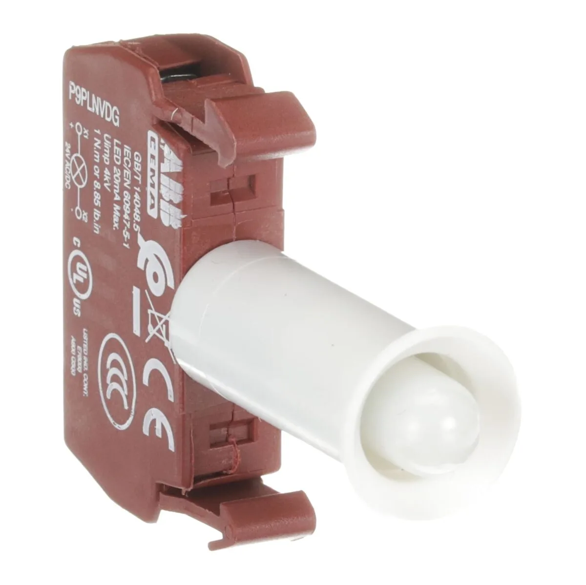 ABB P9PLNVDG Sarı LED Blok (24V) - Görsel 4