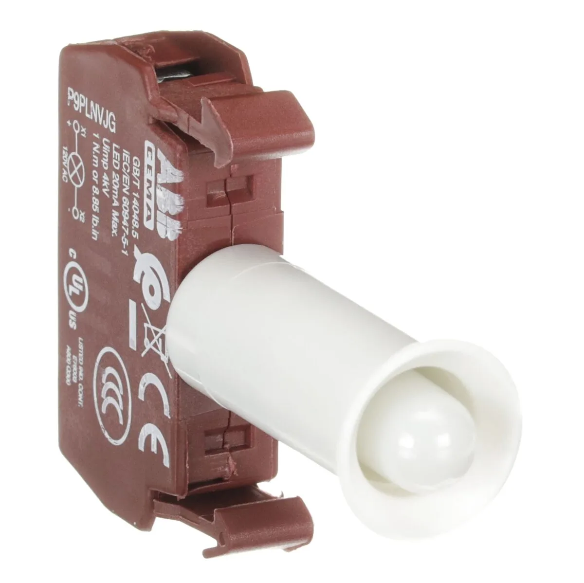 ABB P9PLNVJG Sarı LED Blok (110-120V) - Görsel 4