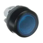 ABB MP1-11L Mavi Işıklı Düz Yaylı Buton Kafası (Modüler) - Görsel 5