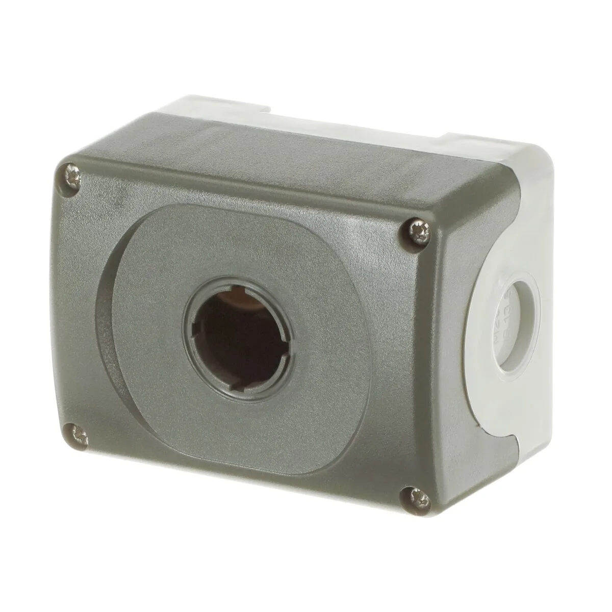 ABB MEP1-0 1'li Buton Kutusu (Boş - Gri) - Görsel 3