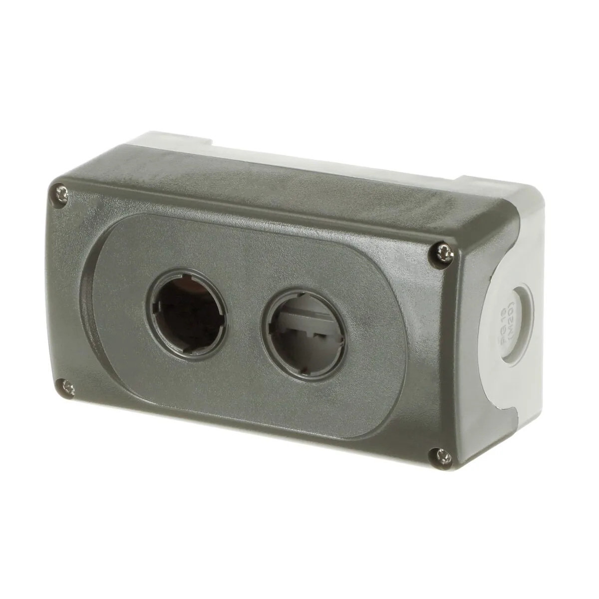 ABB MEP2-0 2'li Buton Kutusu (Boş - Gri) - Görsel 4