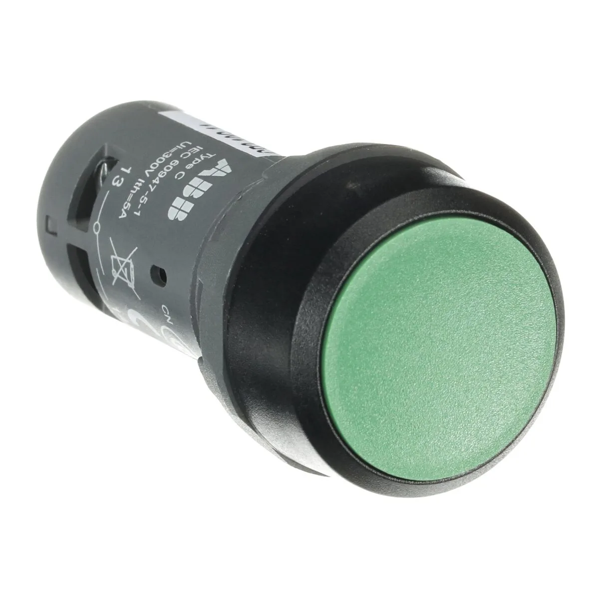 ABB CP2-10G-11 Yeşil Kompakt Kalıcı Buton (1NO+1NC) - Görsel 3