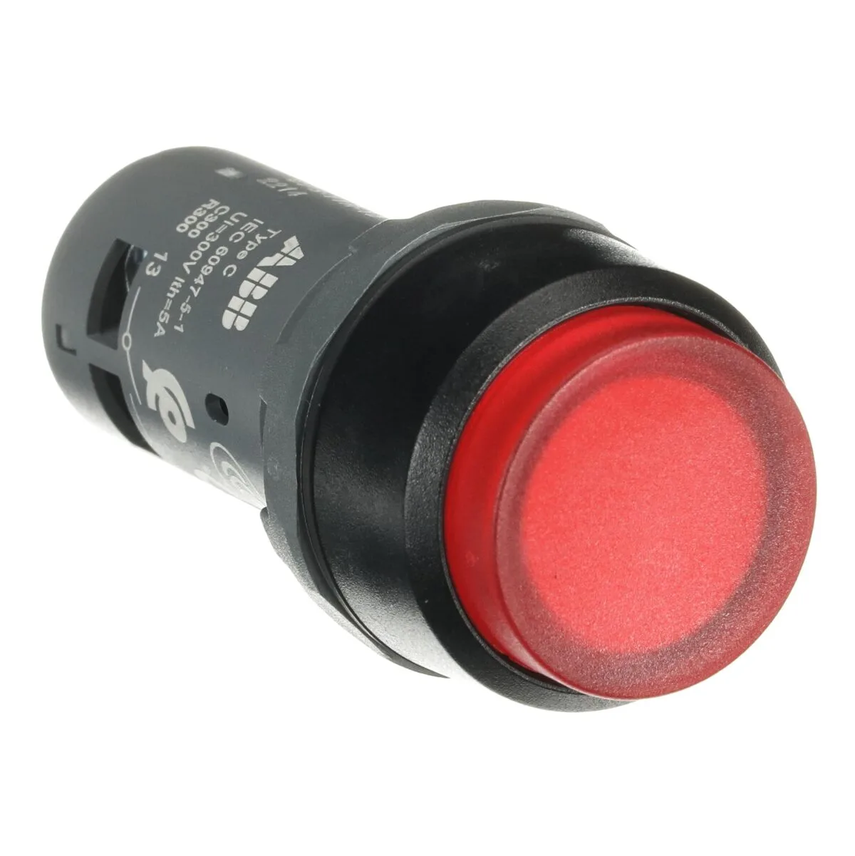 ABB CP3 Kırmızı Işıklı Kompakt Buton - Görsel 3