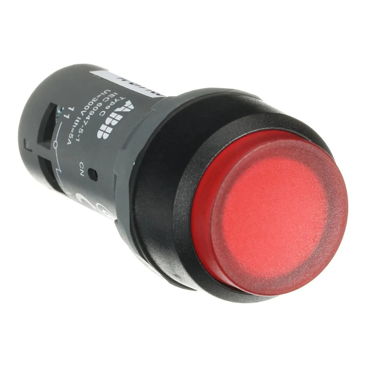 ABB CP4 Kırmızı Işıklı Kompakt Buton (24V) - Görsel 3