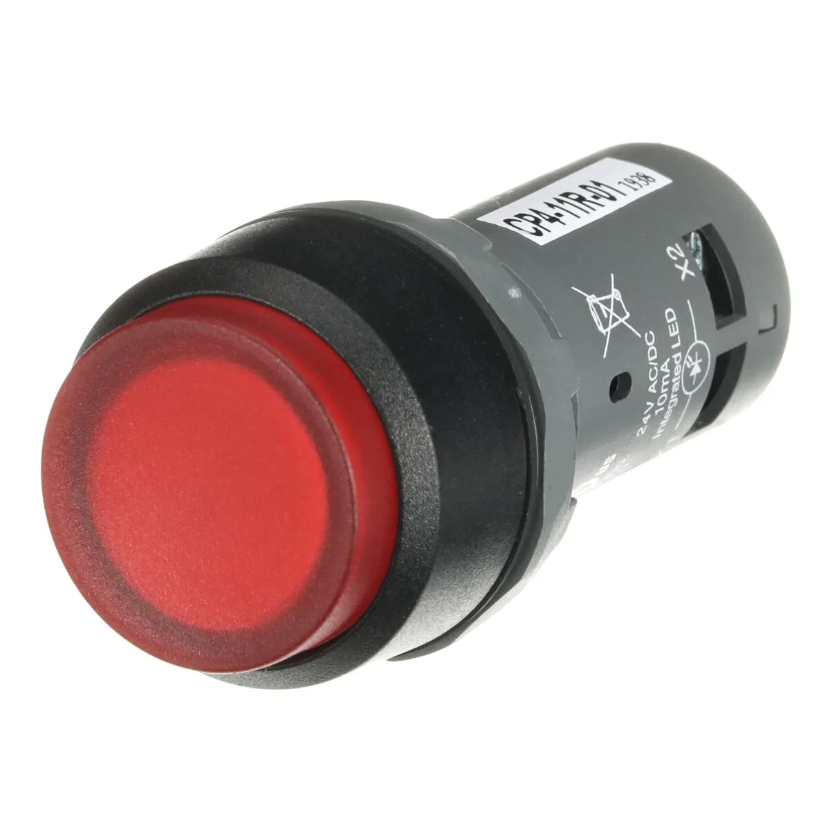 ABB CP4 Kırmızı Işıklı Kompakt Buton (24V) - Görsel 4