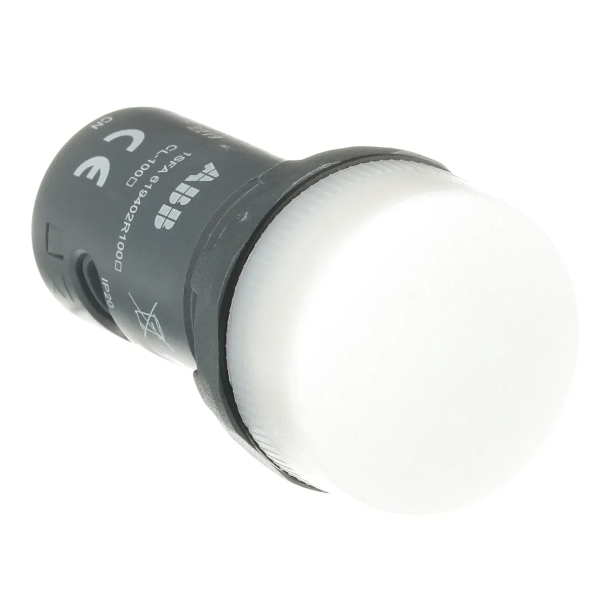 ABB CL-100W Beyaz Kompakt Sinyal Lambası (24-230V AC/DC) - Görsel 3