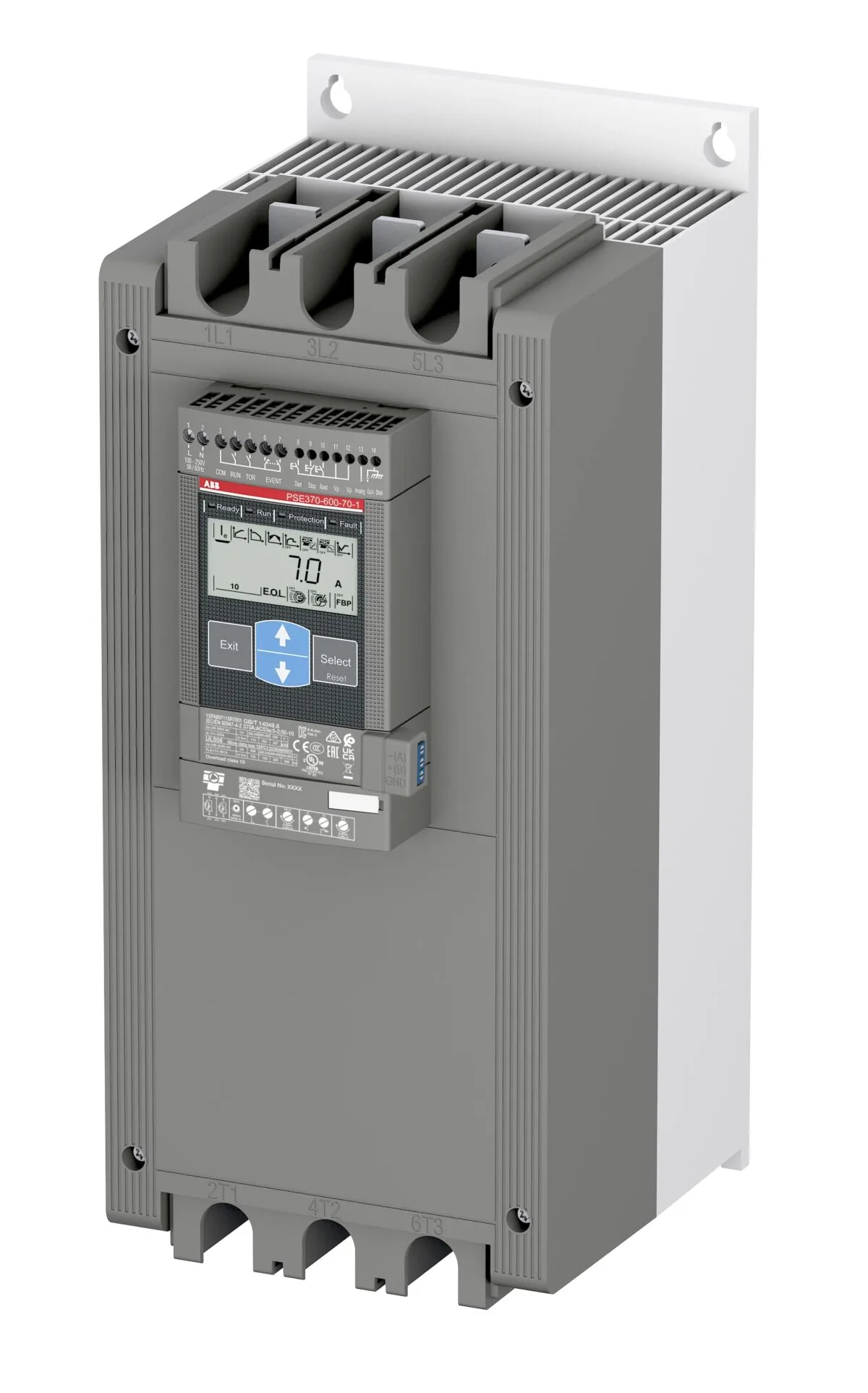 ABB PSE370-600-70-1 200kW 370A Yumuşak Yolverici (Softstarter) - Görsel 3