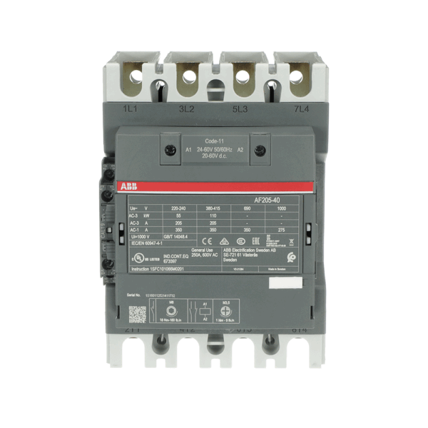 ABB 1SFL527102R1111 - Contactor#af205-40-11-11#24-60V
