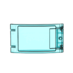 ABB MISTRAL65 8 Modül İçin Yedek Şeffaf Kapak - Görsel 4