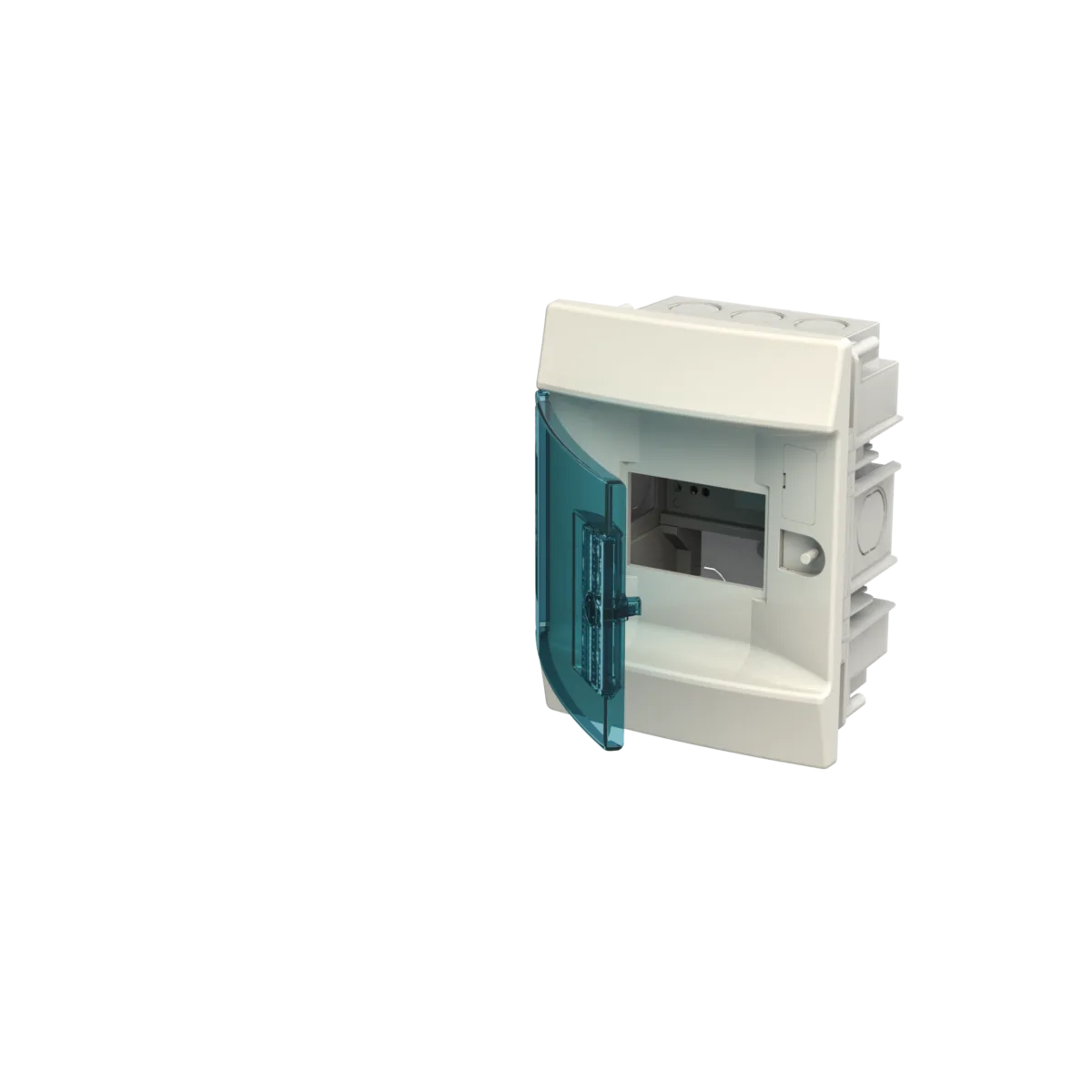 ABB MISTRAL41F 4 Modül Sıva Altı Sigorta Kutusu (Şeffaf Kapak) - Görsel 2