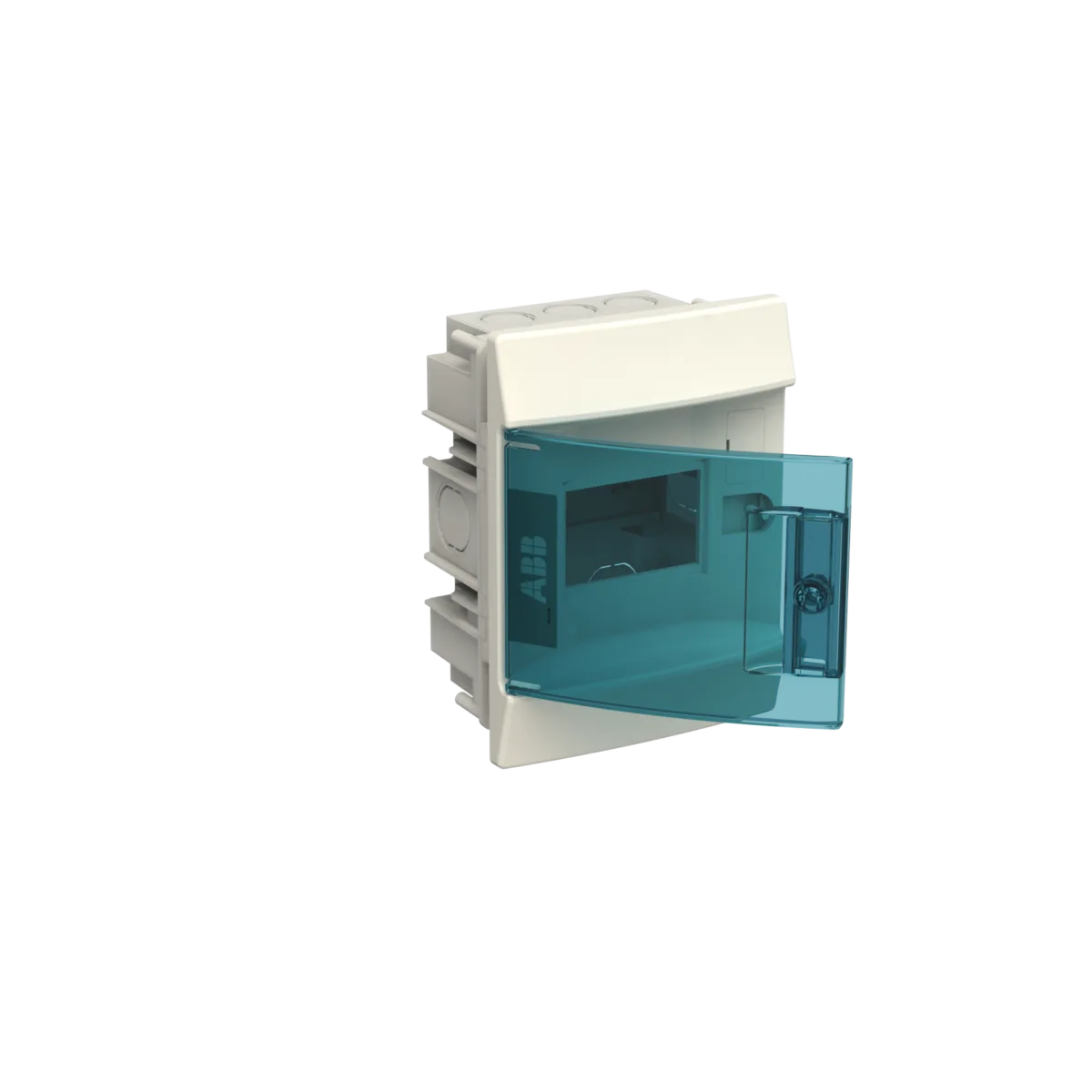 ABB MISTRAL41F 4 Modül Sıva Altı Sigorta Kutusu (Şeffaf Kapak) - Görsel 3