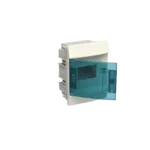 ABB MISTRAL41F 4 Modül Sıva Altı Sigorta Kutusu (Şeffaf Kapak) - Görsel 3