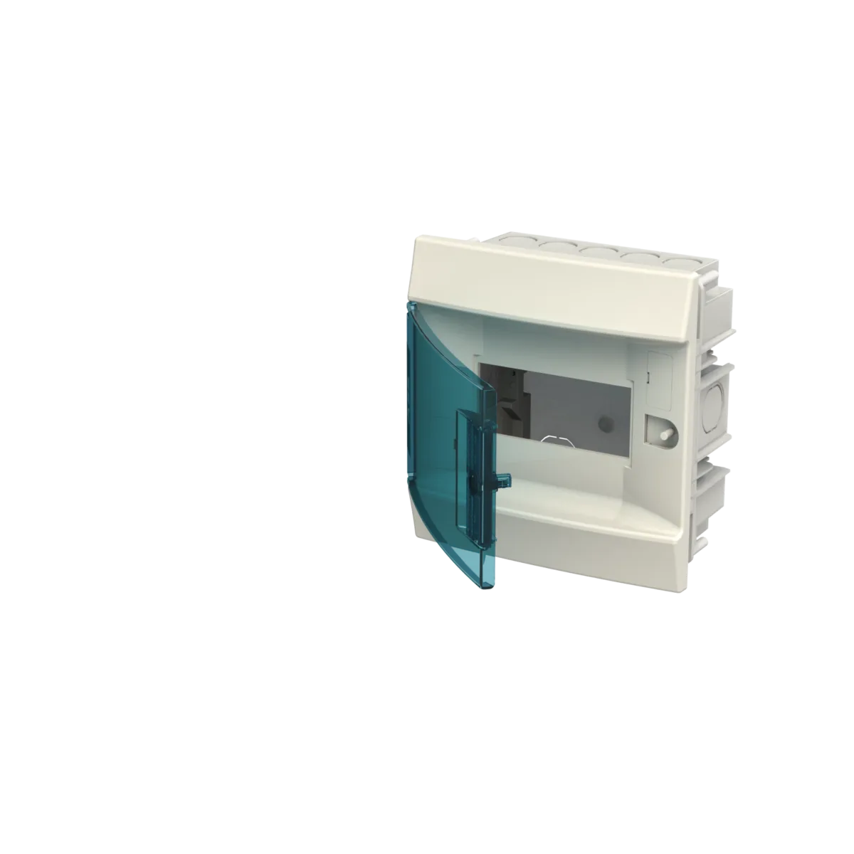 ABB MISTRAL41F 6 Modül Sıva Altı Sigorta Kutusu (Şeffaf Kapak) - Görsel 2